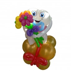 Букет з кульок Зубик Букет з кульок Зубик