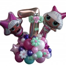 Букет із кульок Дві Лол