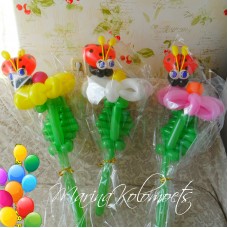 Букети з кульок із Букашкою Букети з кульок із Букашкою