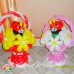Букети з кульок у Кошиках