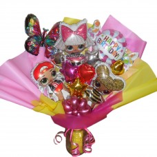 Крафтовий букет кульок LOL