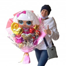 Крафтовий букет кульок Лолочки