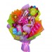 Крафтовий букет кульок Веселка Крафтовий букет кульок Веселка