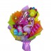 Крафтовий букет кульок Веселка Крафтовий букет кульок Веселка