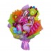 Крафтовий букет кульок Веселка Крафтовий букет кульок Веселка