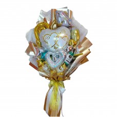 Крафтовий Букет кульок Весільний