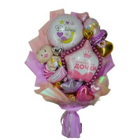 Крафтовий букет кульок у Пологовий Крафтовий букет кульок у Пологовий