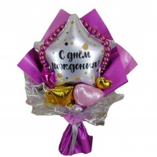 Крафтовий букет кульок Зірка