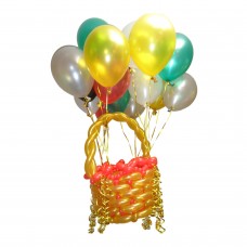 Літаючий кошик з кульок