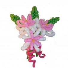 Лілії з повітряних кульок