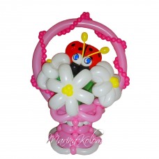 Рожевий кошик і сонечко Рожевий кошик і сонечко